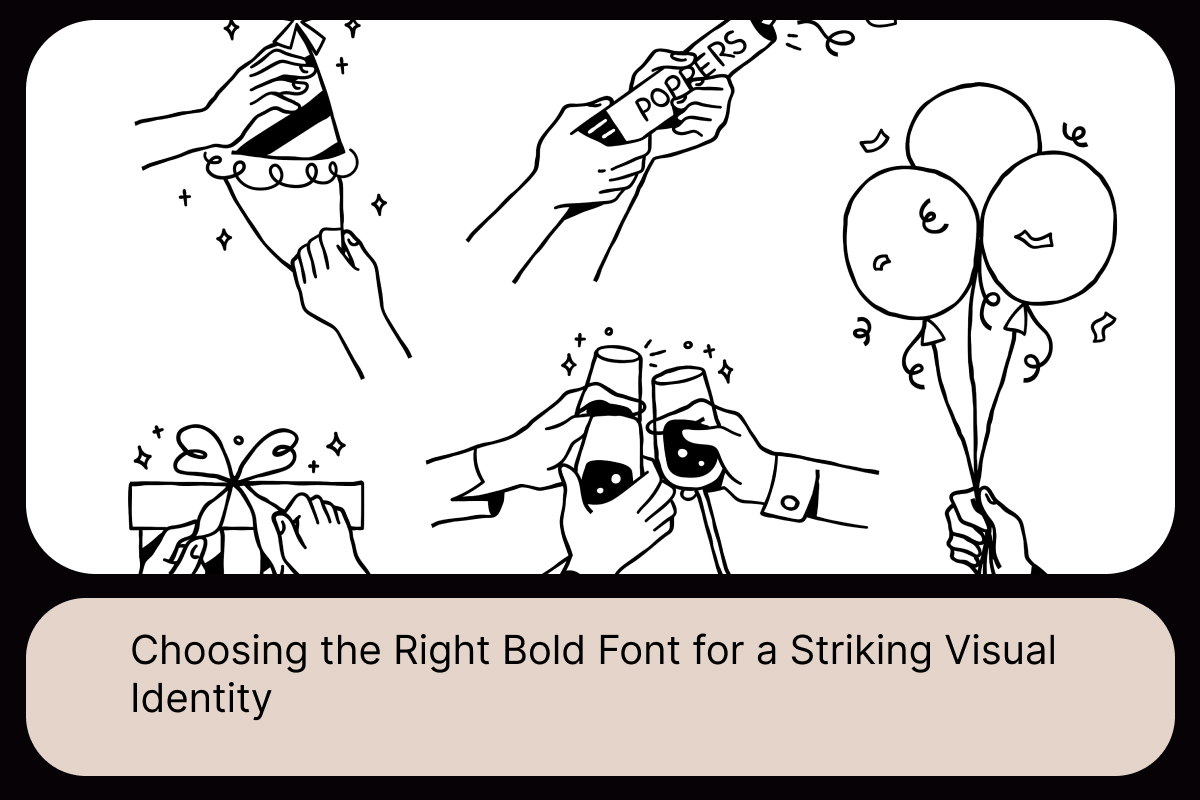 Choosing the Right Bold Font for a Striking Visual Identity